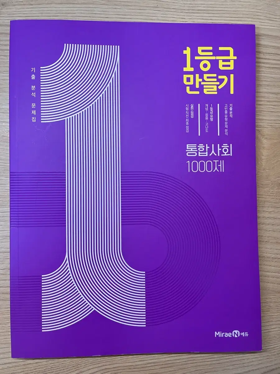 1등급만들기 통합사회 1000제 (미래엔 고1기출대비)