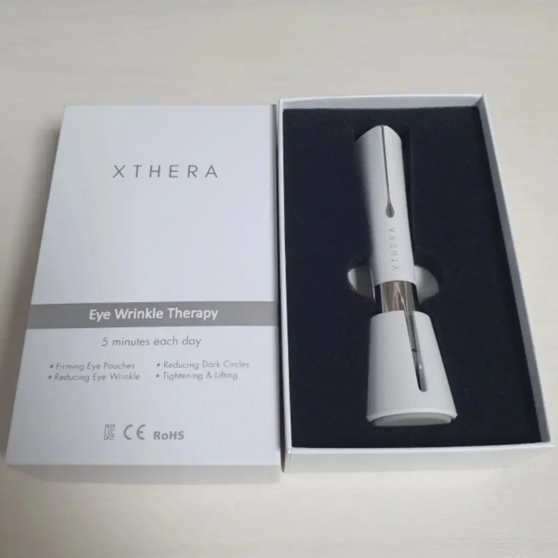 XTHERA 고주파리프팅 온열 눈가 마사지기 판매합니다.