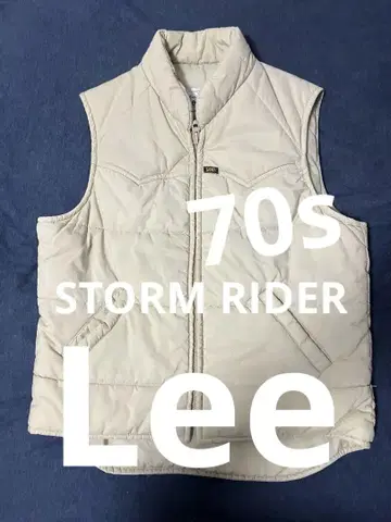 Lee70s 스톰 라이더 빈티지 베스트 STORM RIDER