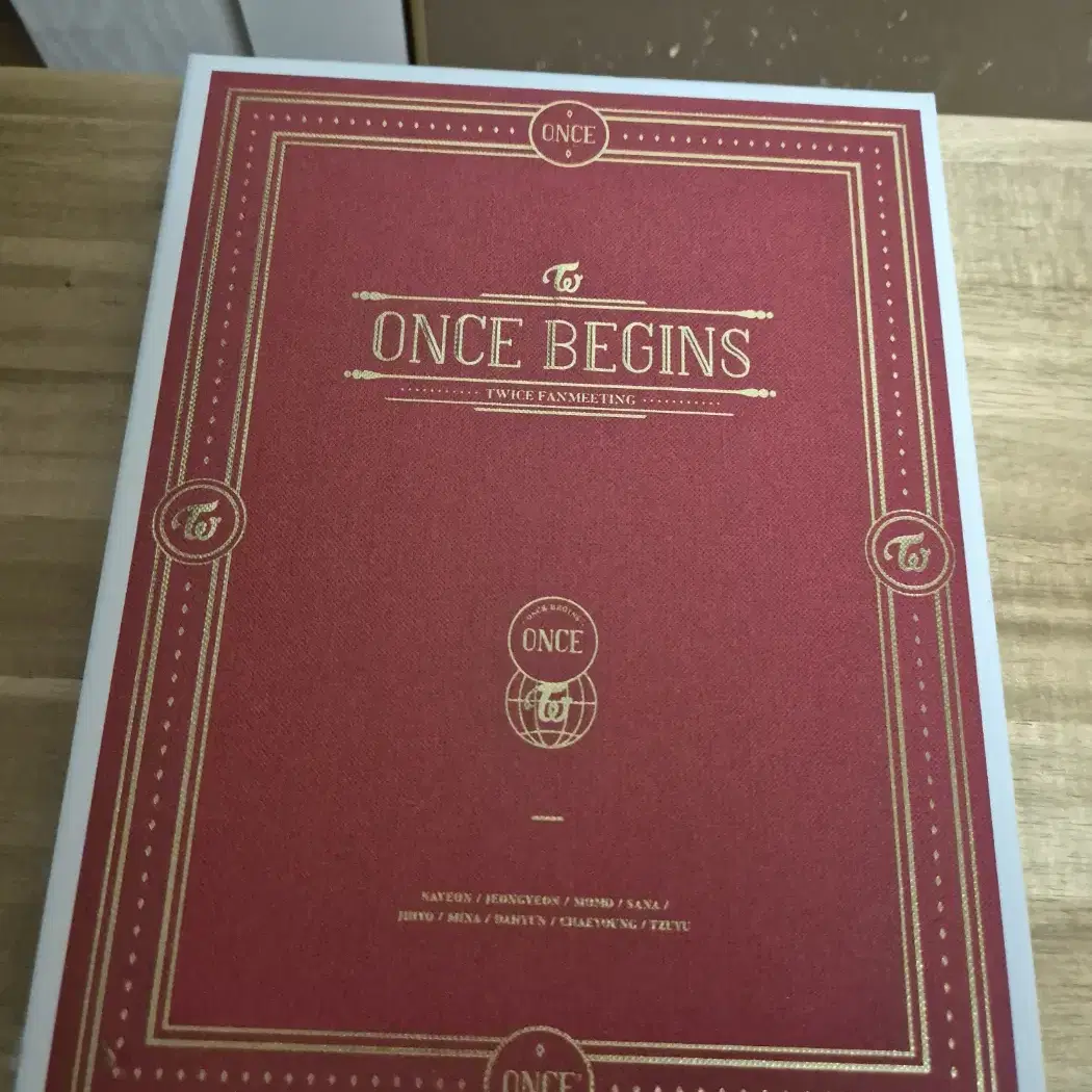 트와이스 TWICE Fanmeeting Once Begins DVD