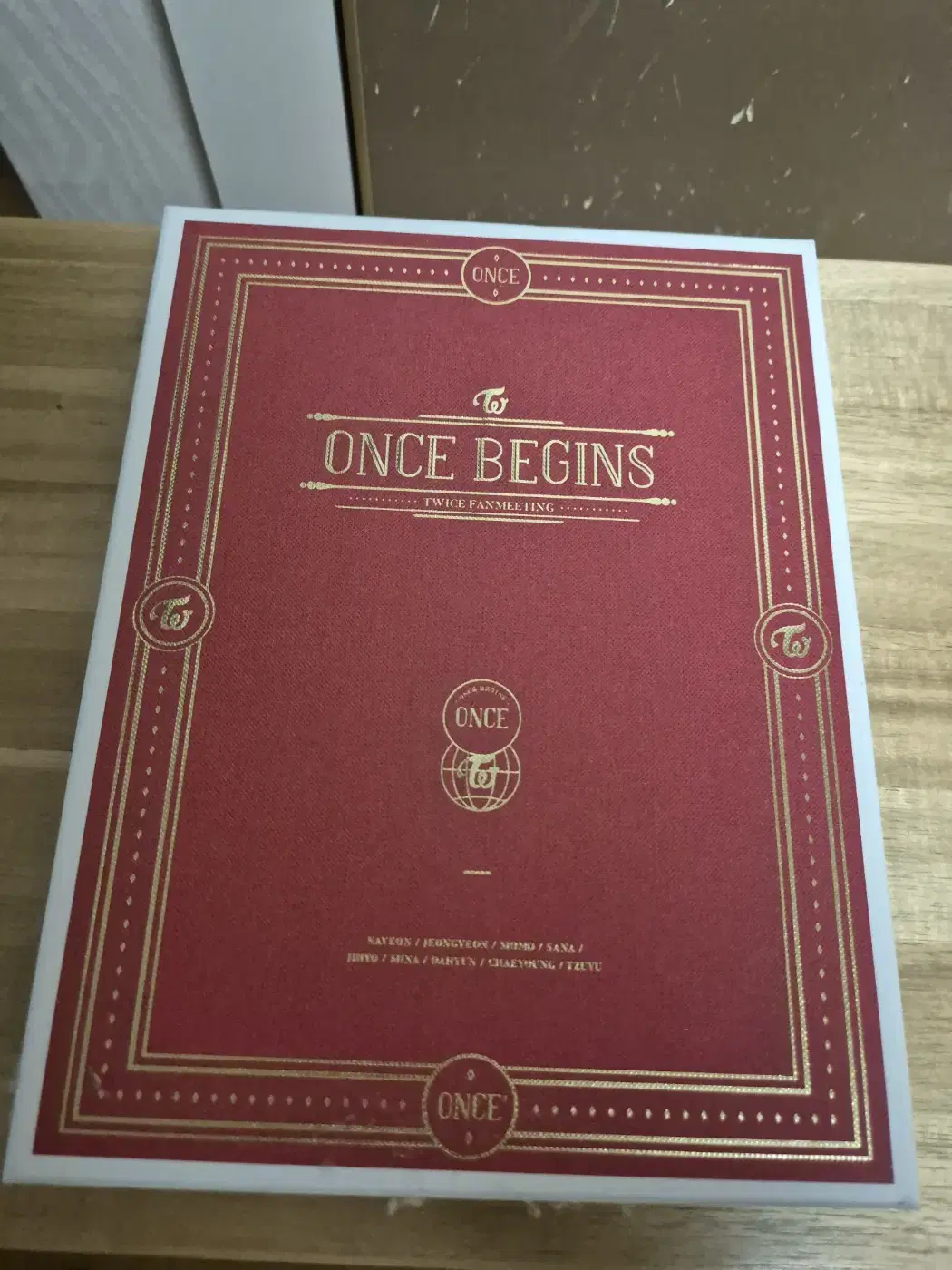 트와이스 TWICE Fanmeeting Once Begins DVD