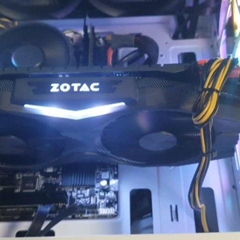 ZOTAC GTX1080 8G 그래픽카드 판매 (영상O)