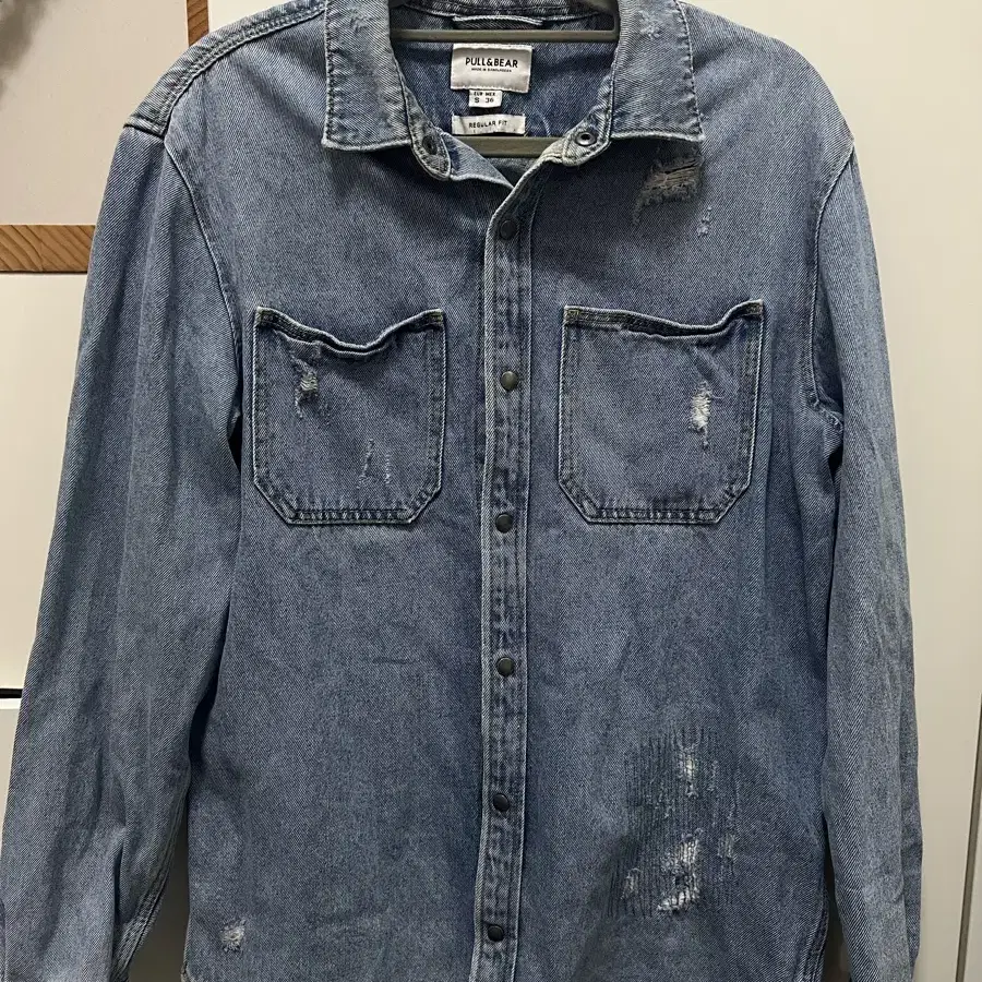 Pull & Bear 청 자켓 EUR S