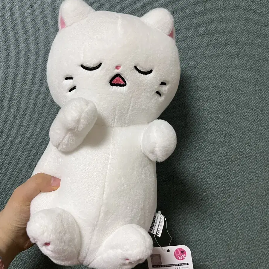 냐한남자 잠자는 춘배 인형 29cm