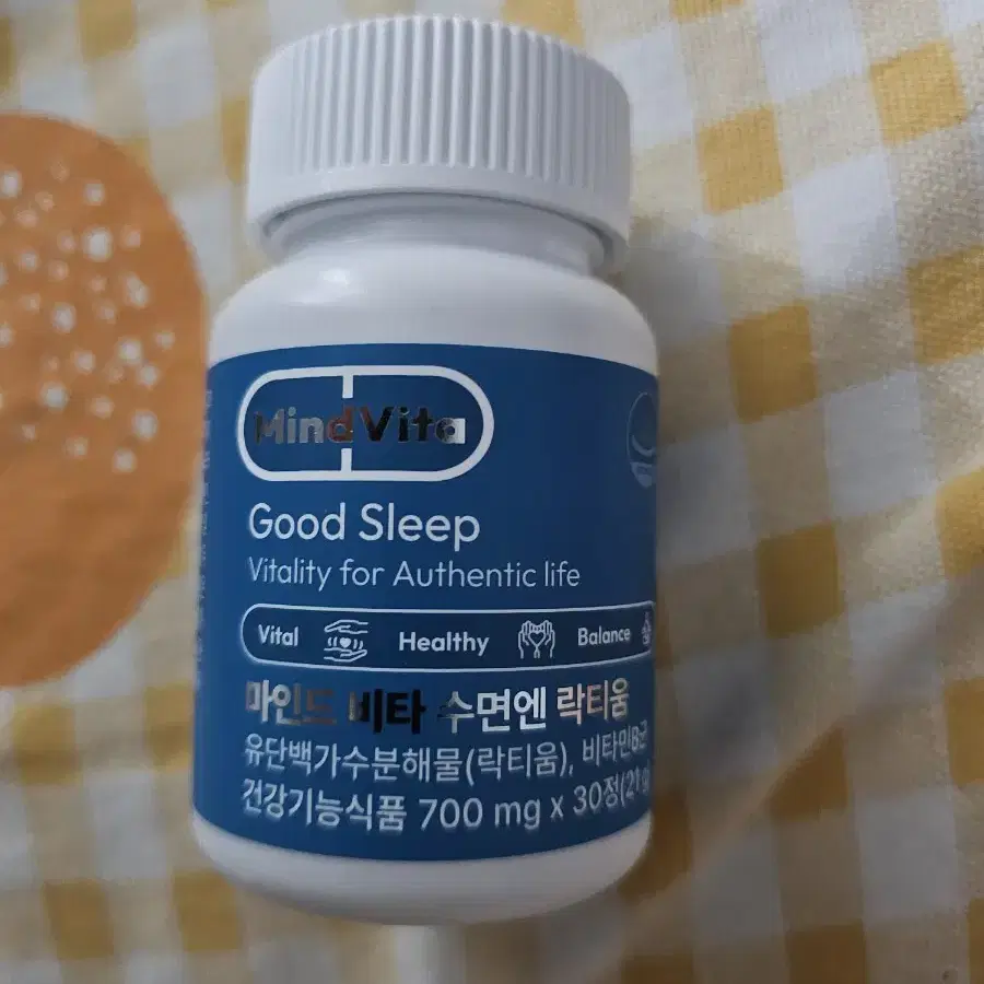 마인드비타 양재진 수면엔 락티움 수면 건강 영양제 700mg 9정