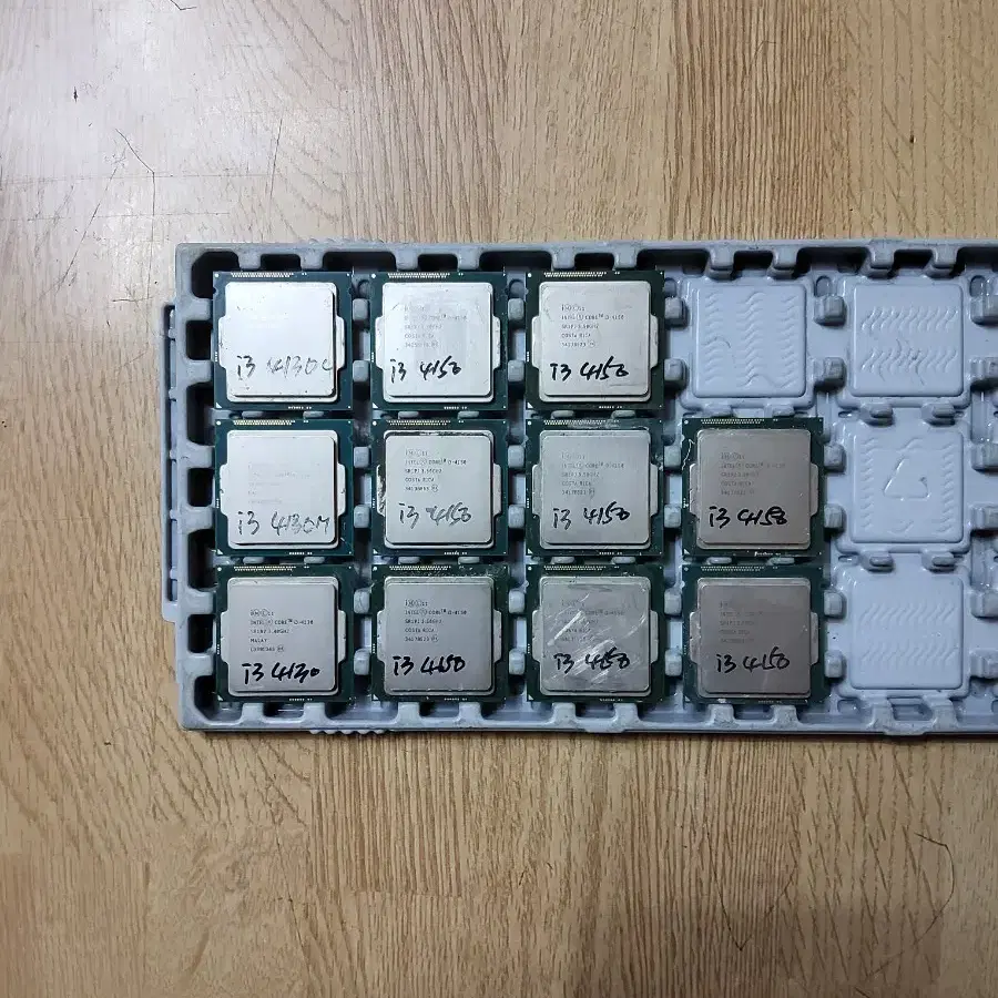 컴퓨터 CPU i3 4130~i3 4150 11개 일괄판매 (메인보드 램