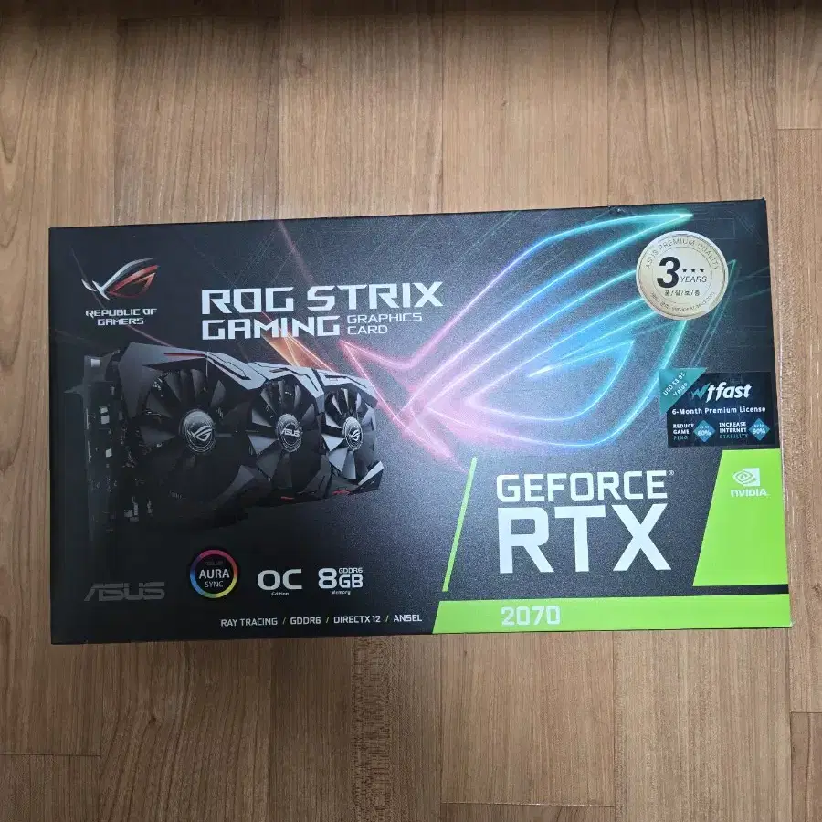 RTX 2070 ROG STRIX 3팬 판매합니다.