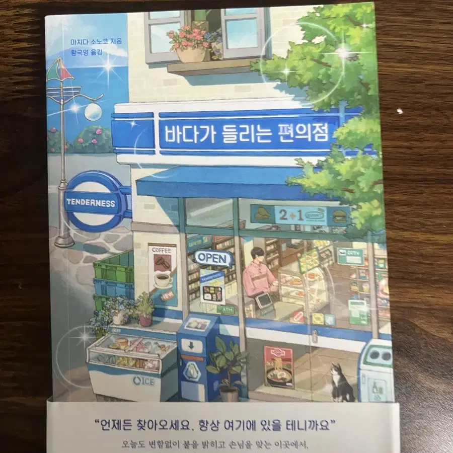 바다가 들리는 편의점 책