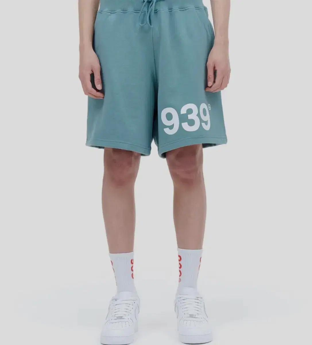 아카이브볼드 939 LOGO SWEAT SHORTS (MINT)