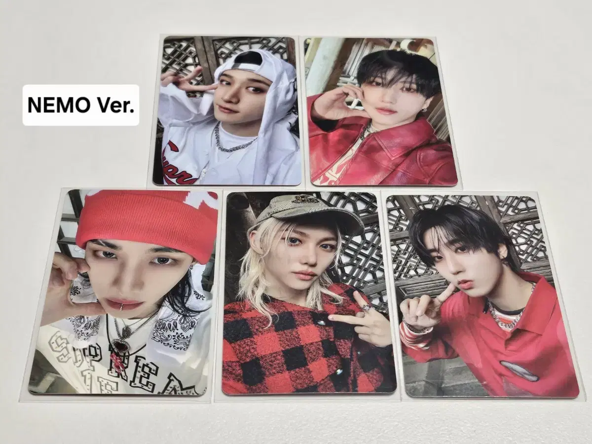 Straykids skz Sum(HOP) PlatformNEMO Ver. Photo Card