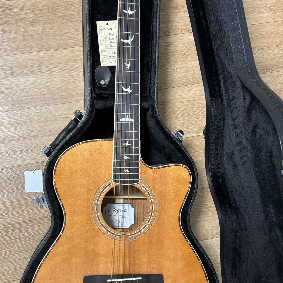 PRS SE Angelus A40E Fishman Sonite 픽업