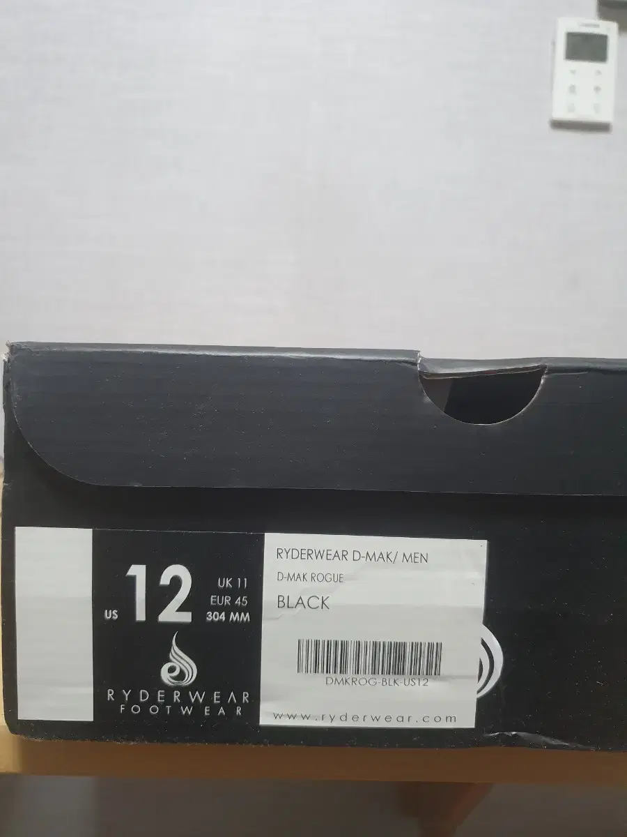 RYDERWEAR D-MAK ROGUE BLACK (Size US12)