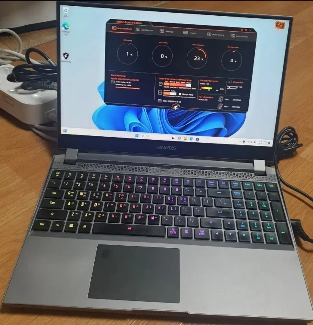 기가바이트 AORUS 15G XB 게이밍 노트북