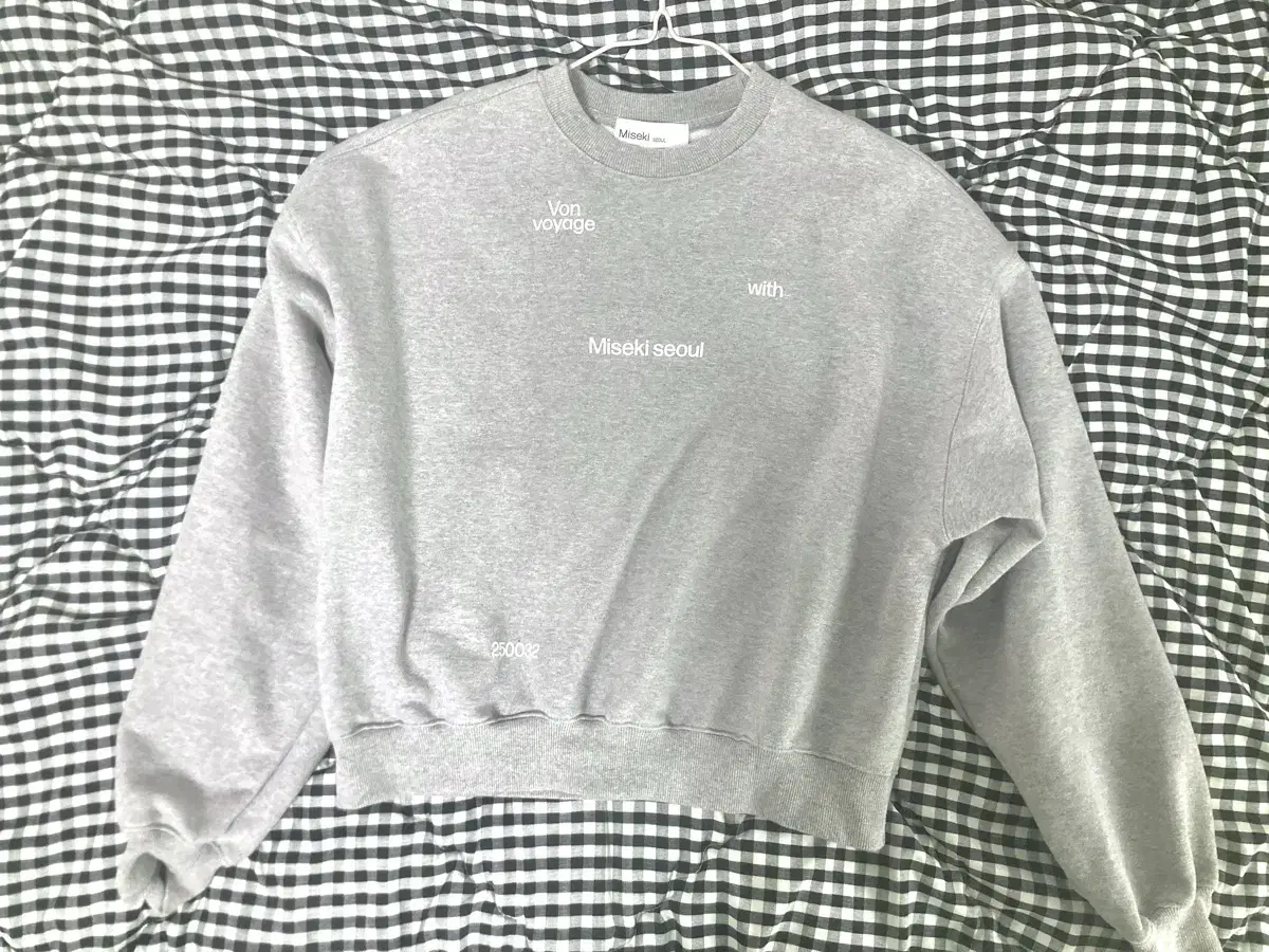 Microkey Seoul Von voyage sweatshirt GREY