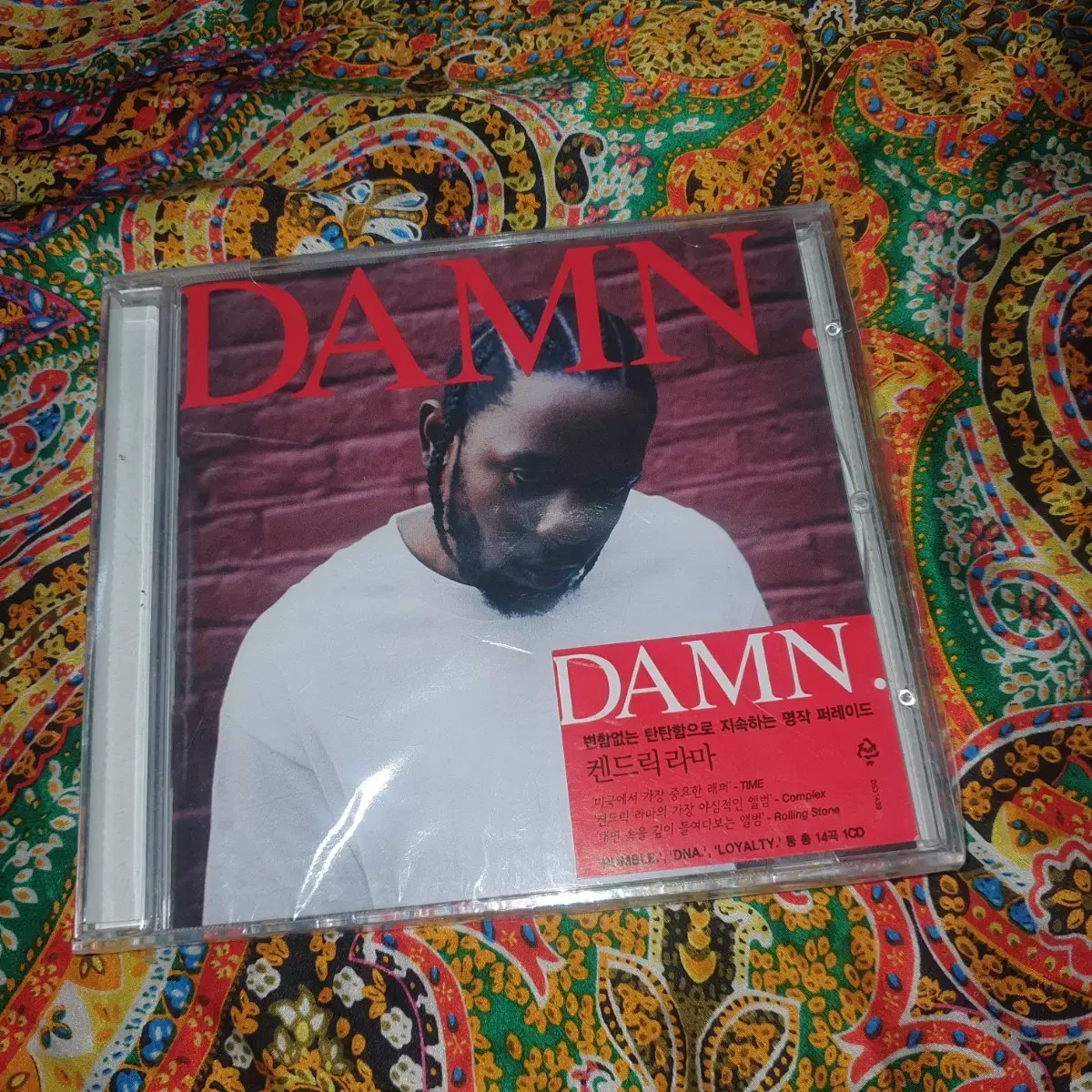 미개봉씨디)켄드릭라마 KENDRIK LAMAR DAMN 앨범