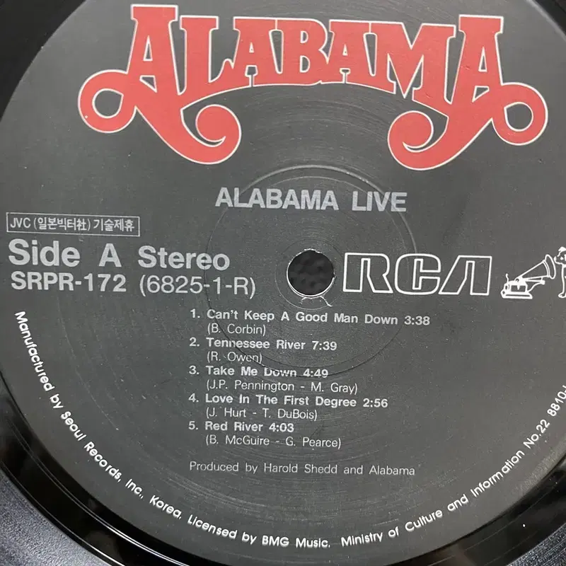 ALABAMA LIVE  LP / AA6768