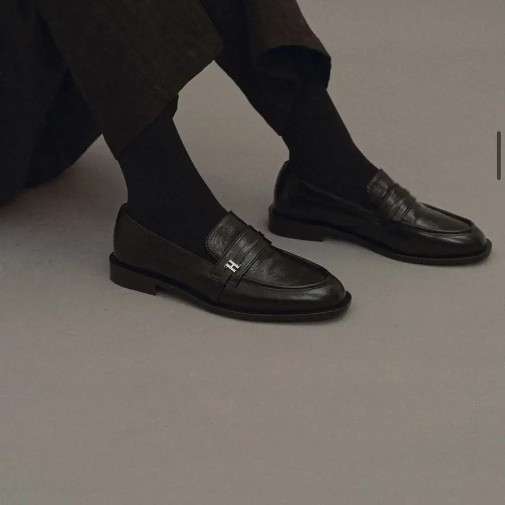 호와스 로퍼 H - LOAFER (BLACK)(240)