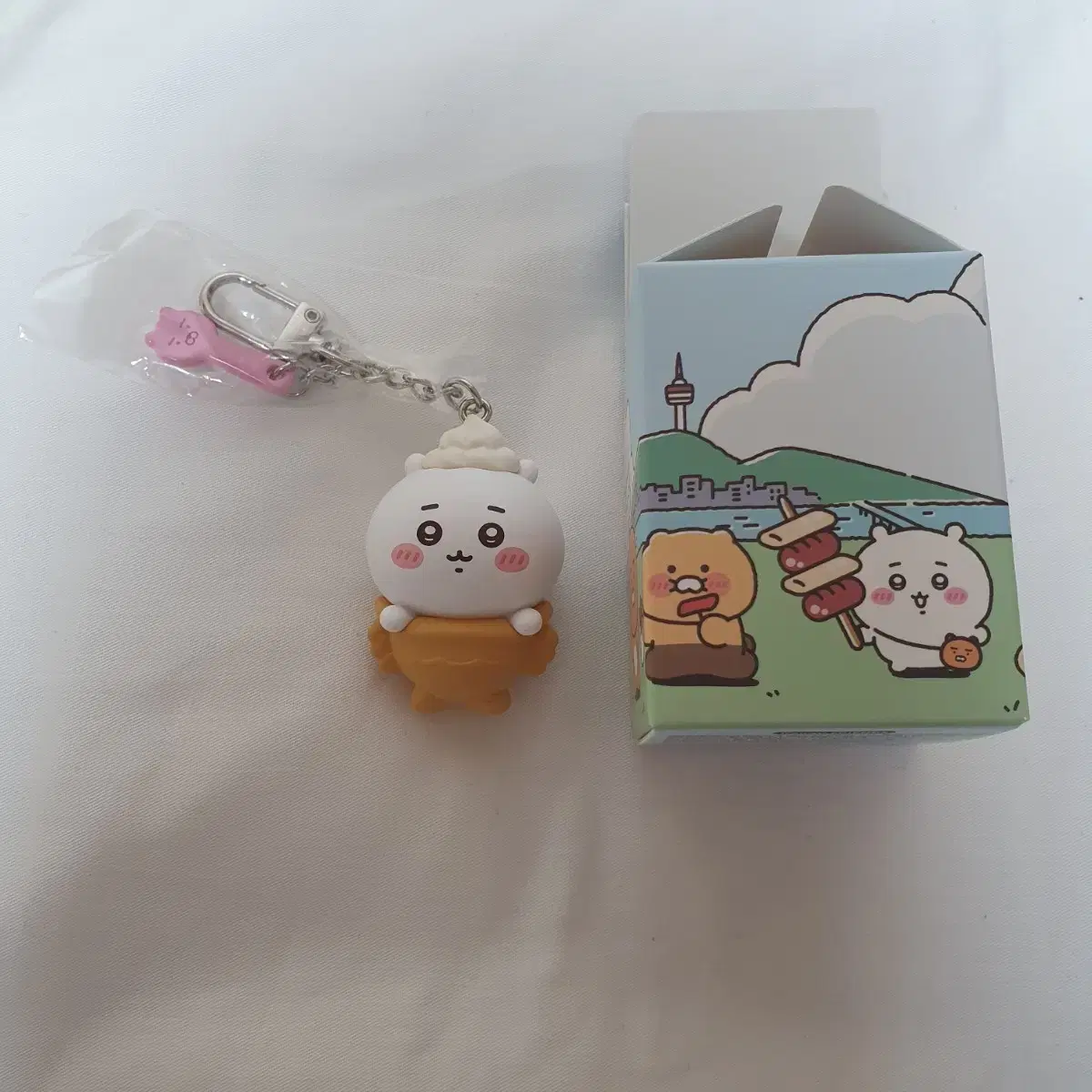 Random Cacao keyring Taiyaki Chiikawa