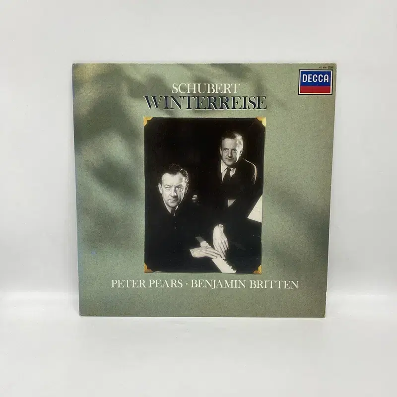 SCHUBERT WINTERREISE  LP / AA6787