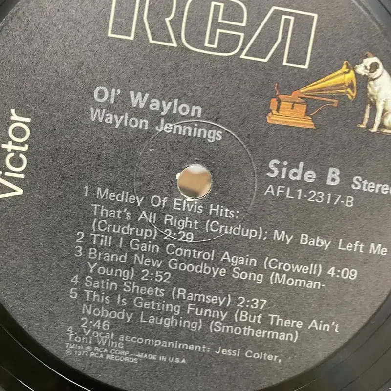 WAYLON JENNIGS LP / AA6791