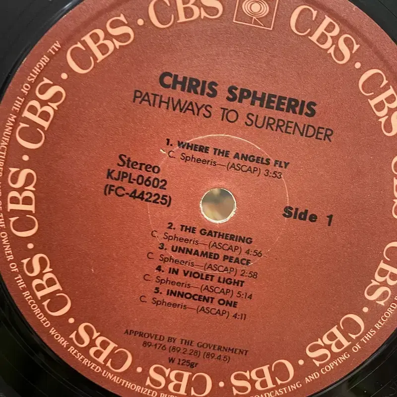 2CHRIS SPHEERIS  LP / AA6791