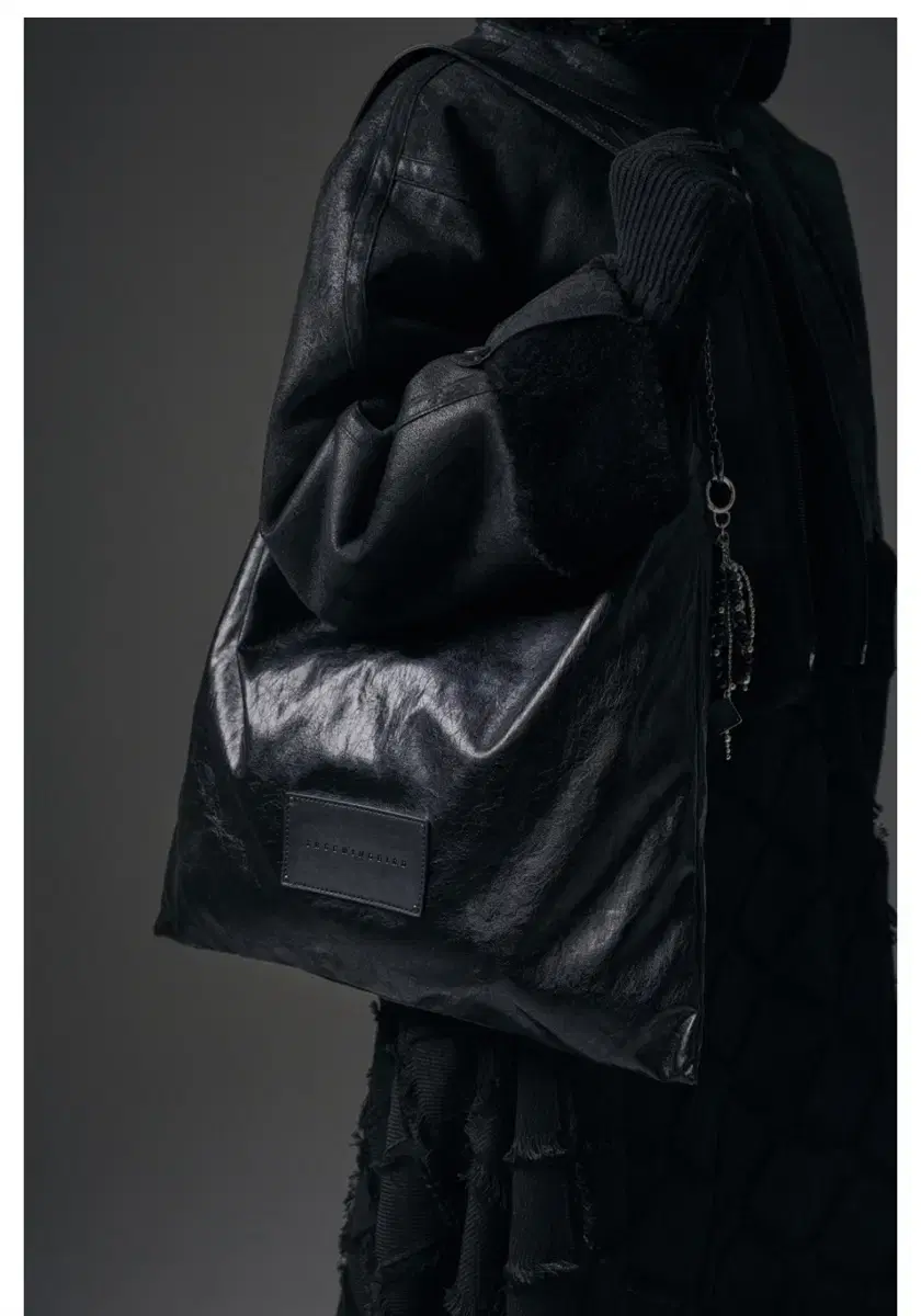 트리밍버드 가방Leather Square Big bag