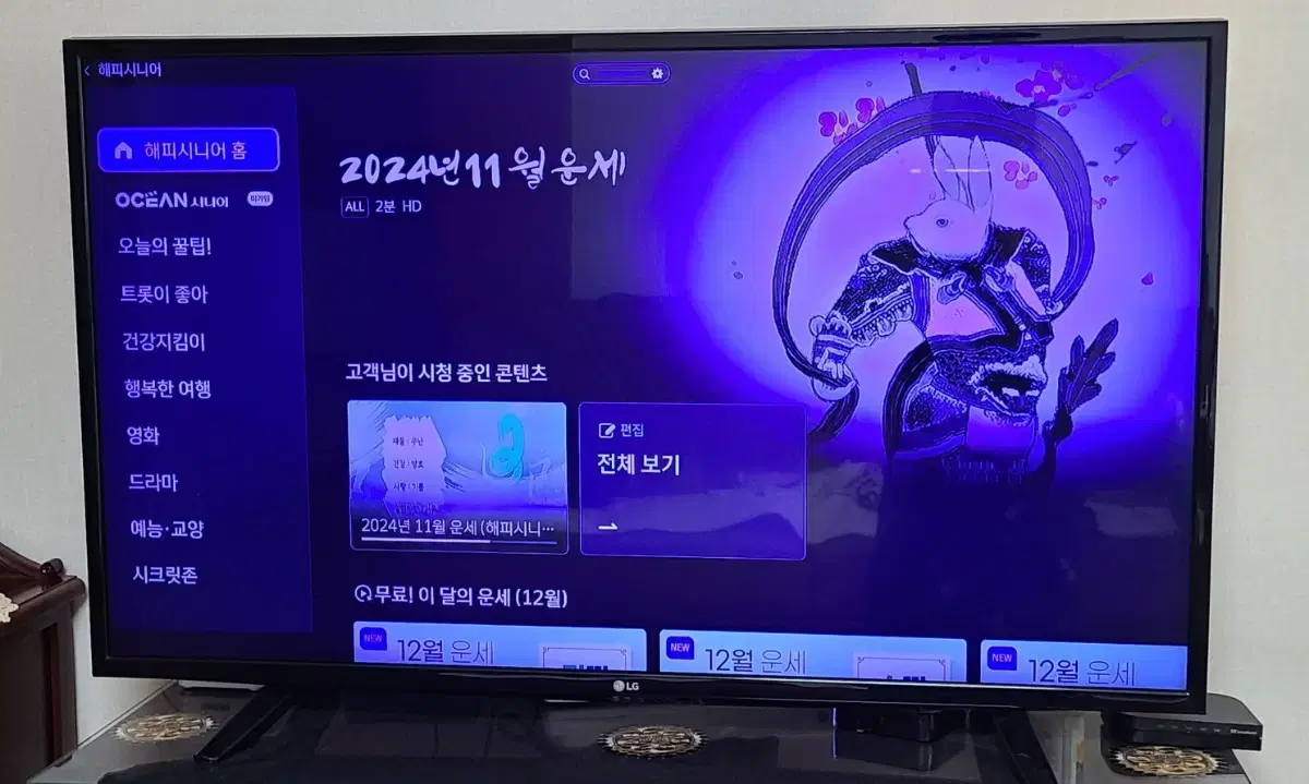 LG 43인치 TV