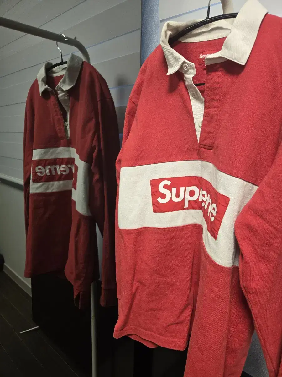 Supreme rugby red color - 15fw