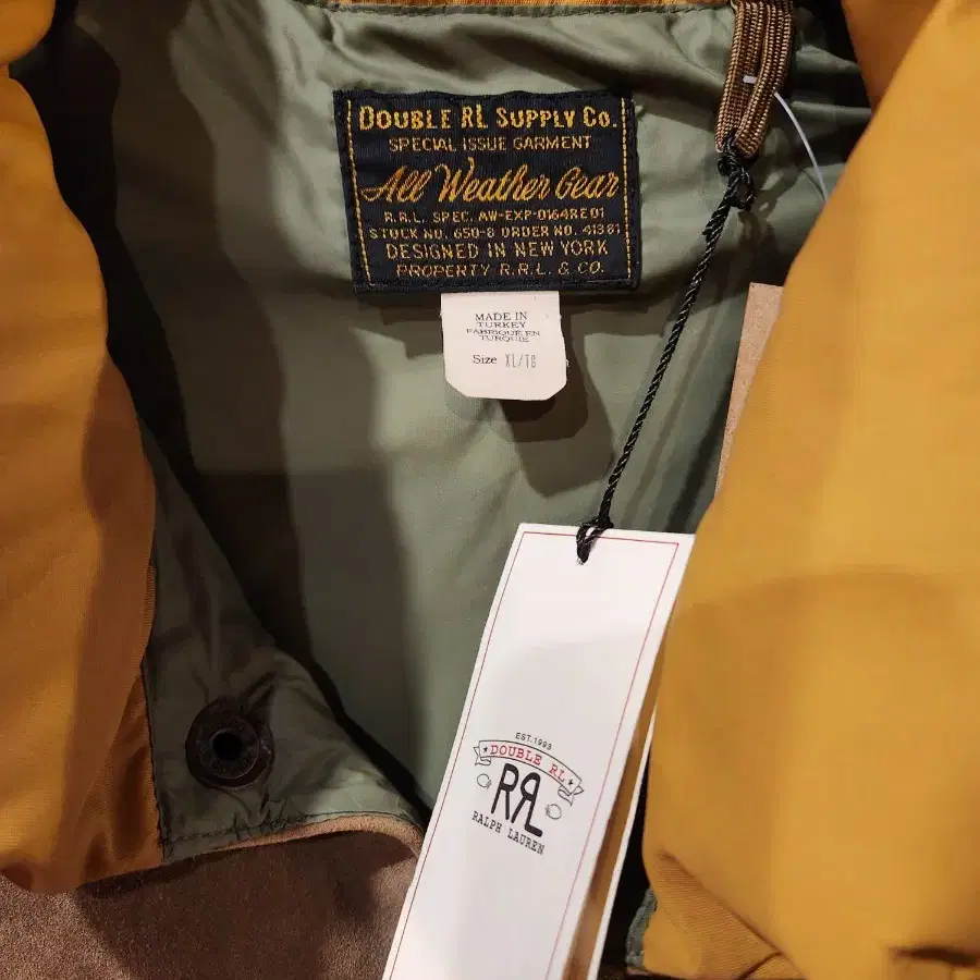 RRL 요크패딩 패딩조끼 XL