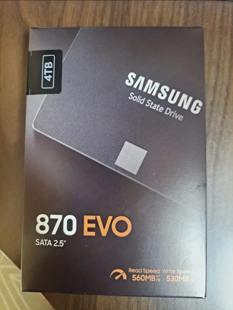 삼성870EVO  4TB SSD