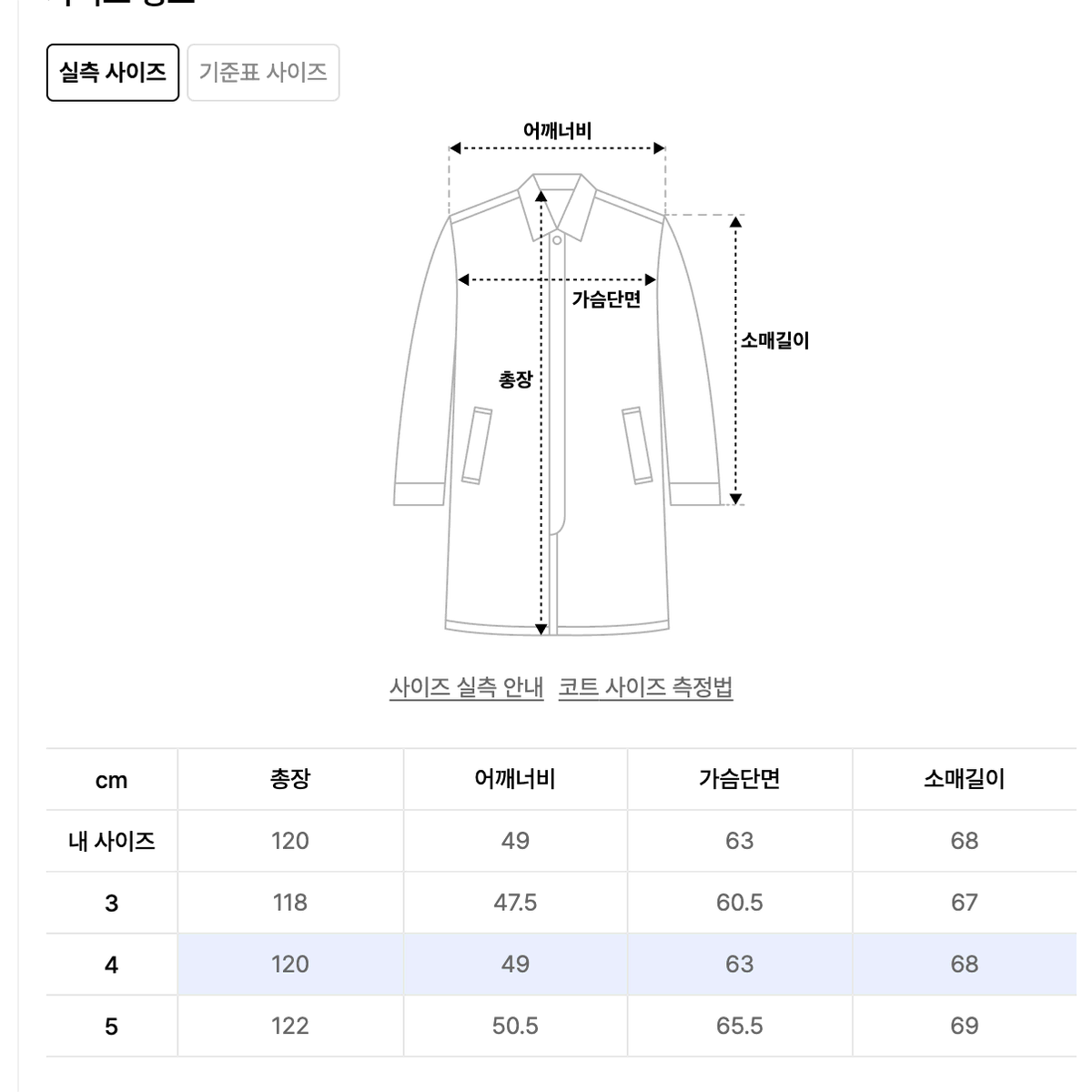 23fw 브라운야드 더블코트 차콜 4사이즈