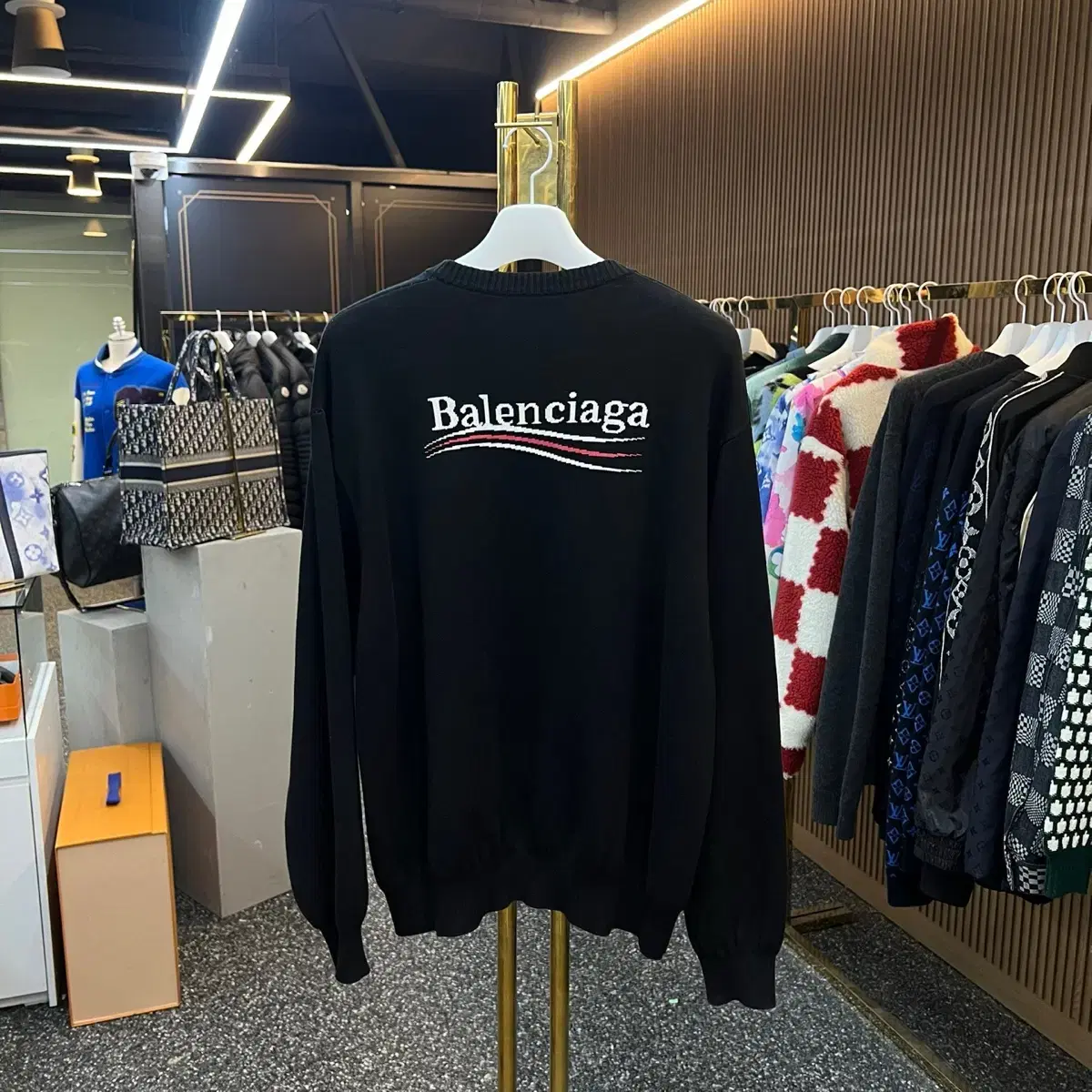 [L] Balenciaga Wavego knit