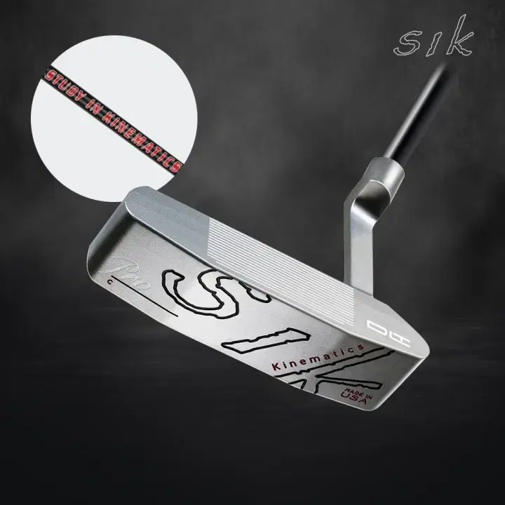 Chicgolf Pro Putter Plumber Neck STUDY IN KINE MATICS Sharp