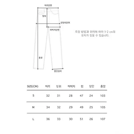 블렘토 러프 워싱 데님 팬츠