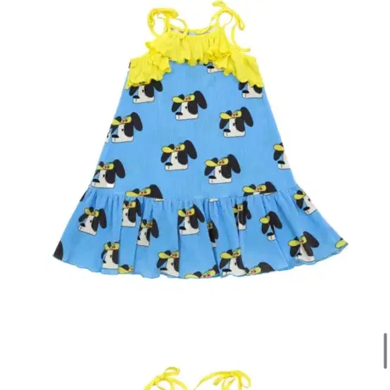 베베베베 Puppies pleats sleeveless dress m