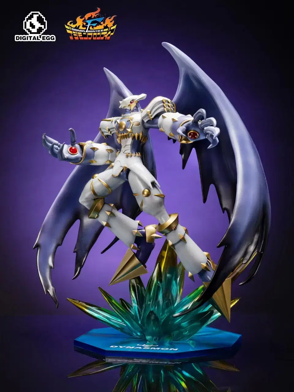 [Q2 '25] DE Digimon Dunasmon - Road Knightmon - Royal Knights Resin Statue - P