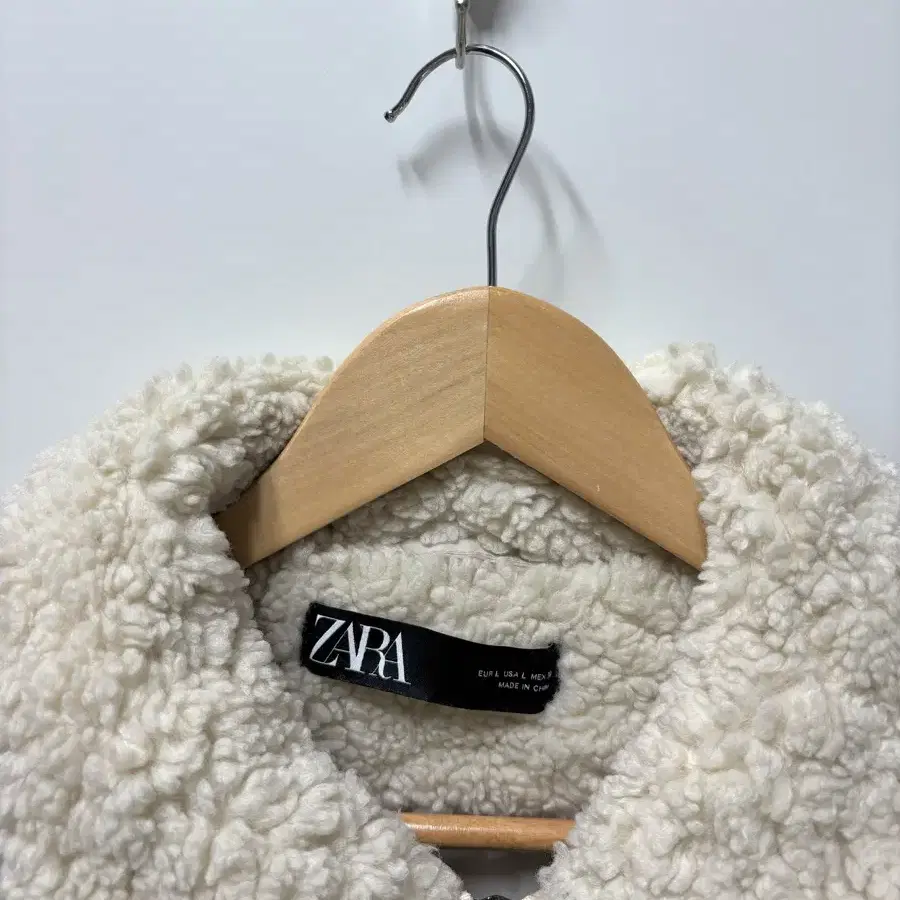 ZARA 자라 집업 뽀글이 퍼 자켓