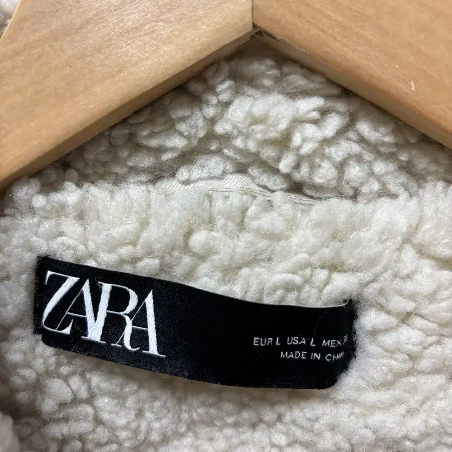 ZARA 자라 집업 뽀글이 퍼 자켓