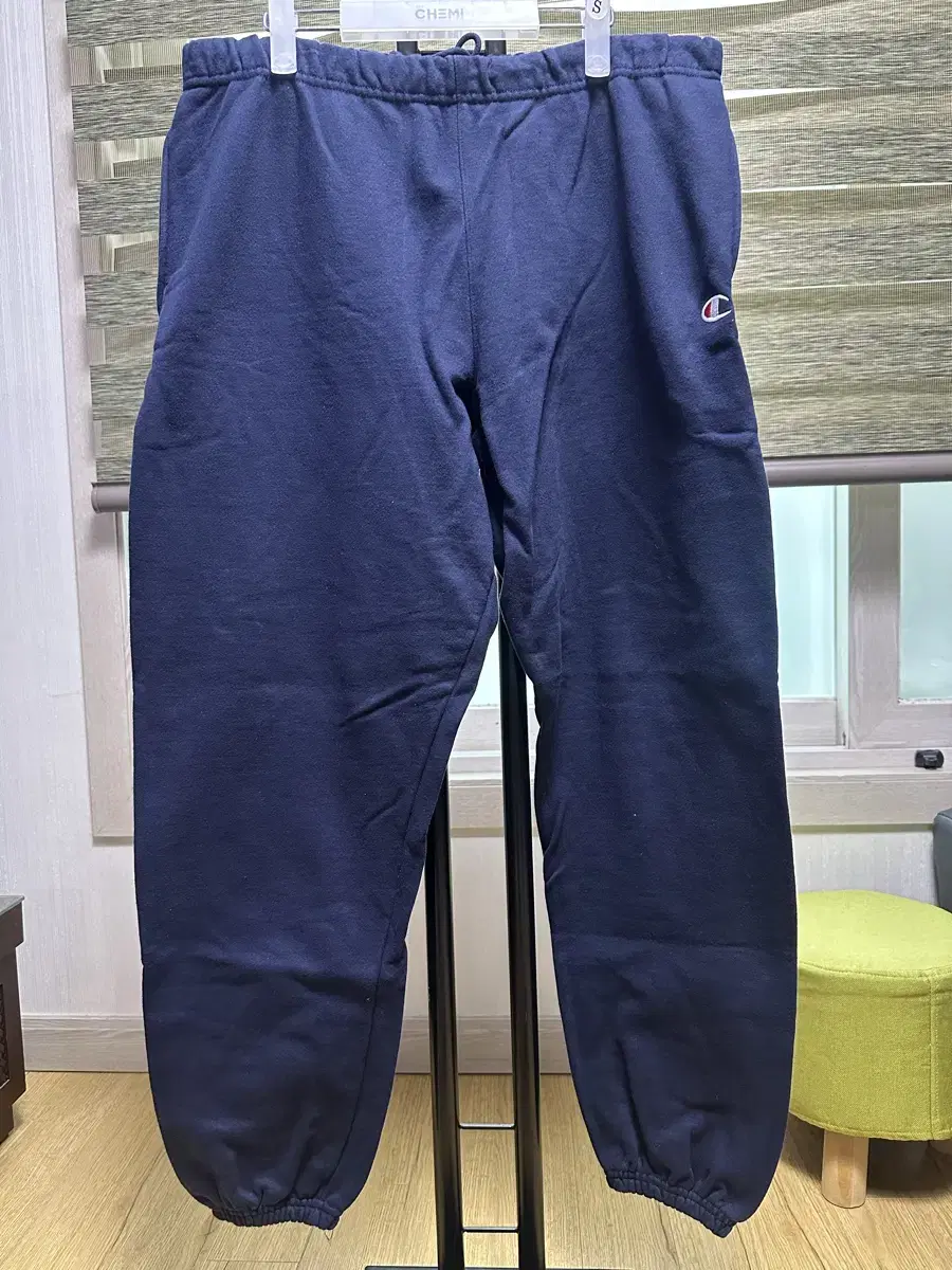 [XL]1024.Champion Reverse Weave Sweatpants (Navy)