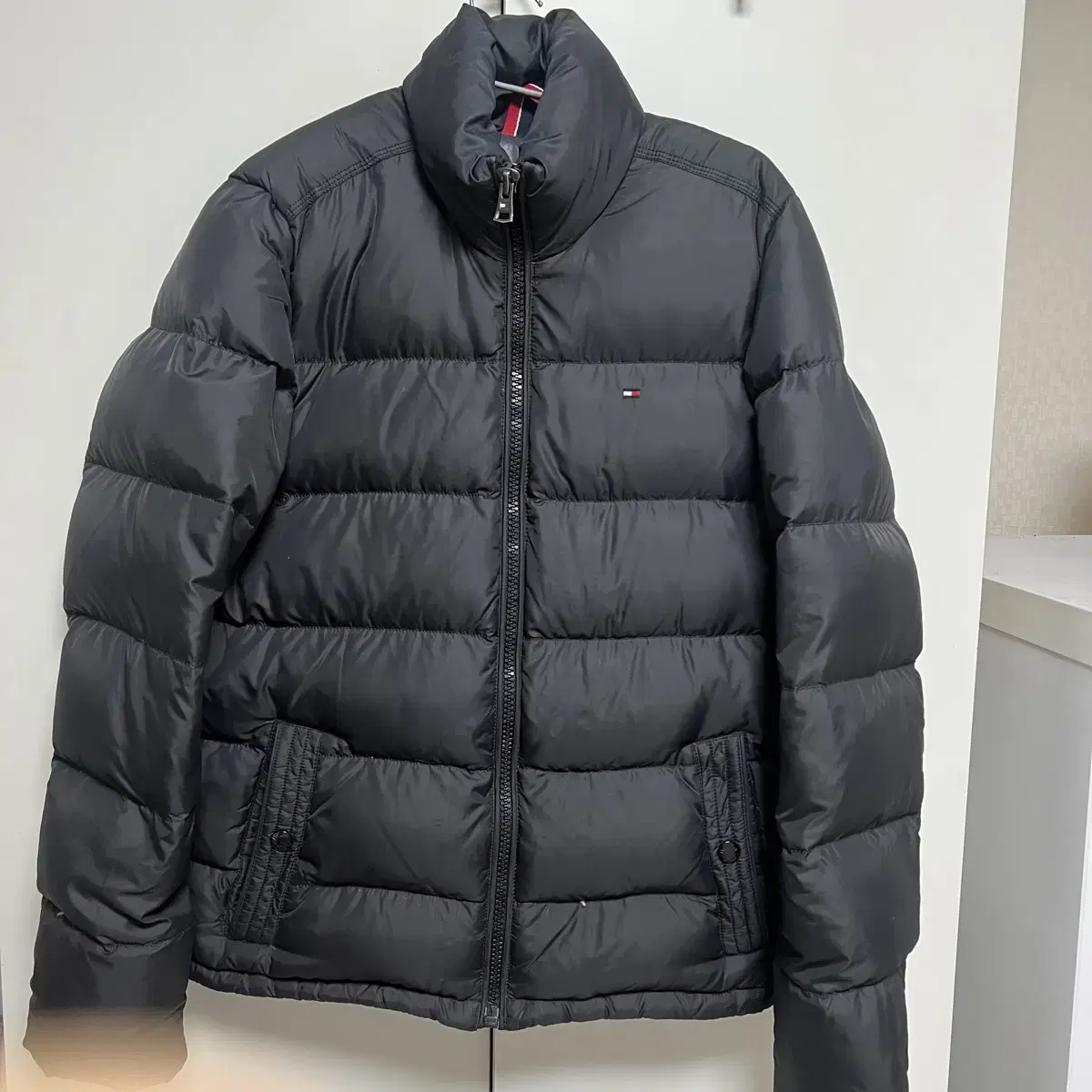 Tommy Hilfiger Black Short Puffer Women's XS