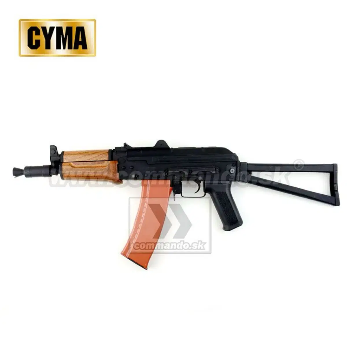 Cyma aks74u AEG 풀메탈 리얼우드 전동건