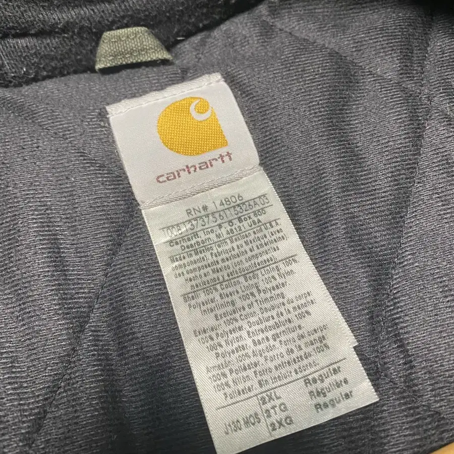 [2XL]carhartt 칼하트 j130 모스그린 mos