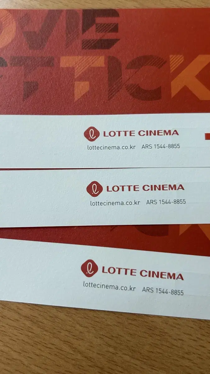 3 free movie tickets to Lotte Cinema