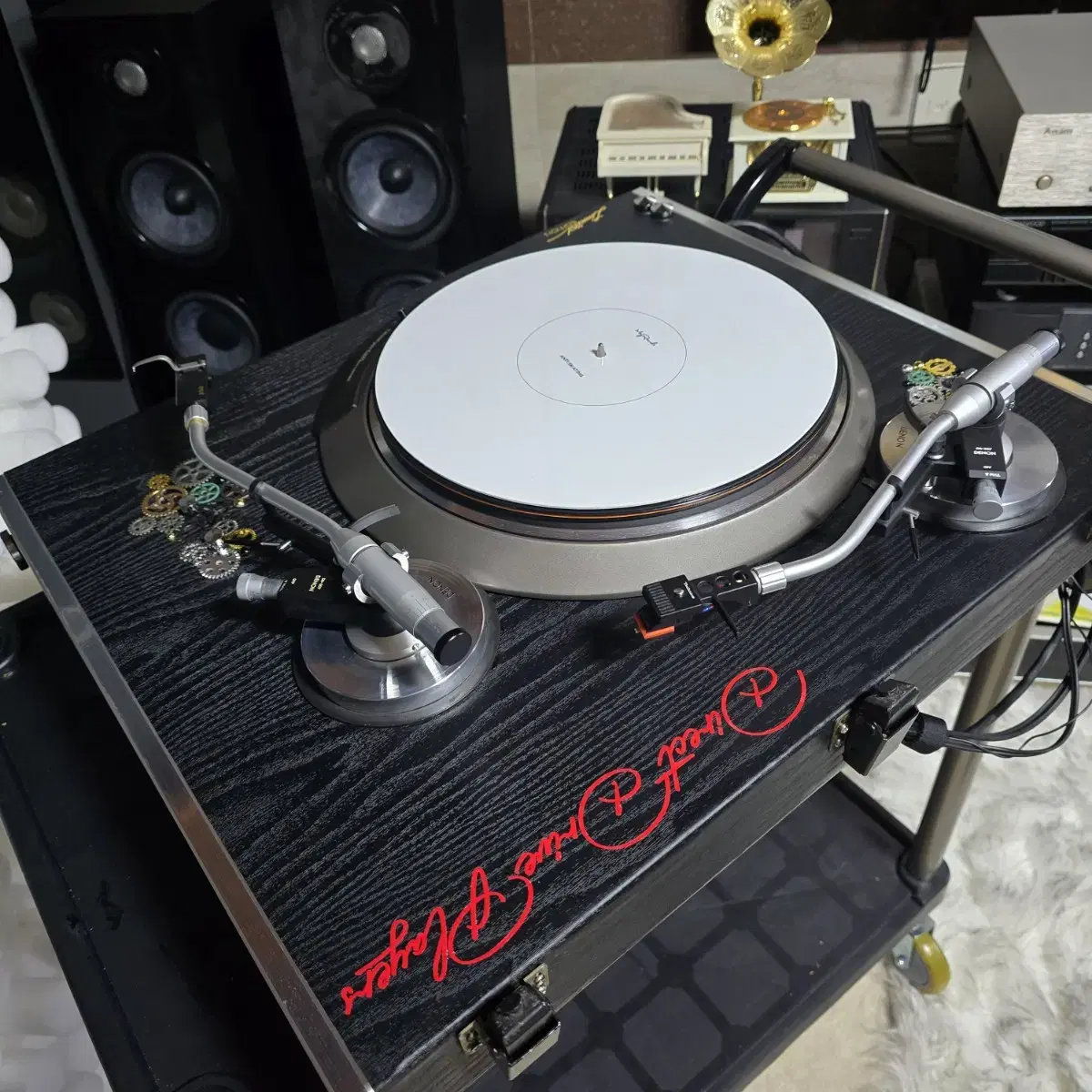 턴테이블 DENON(데논) DP-6000 2Tone Arm Direct