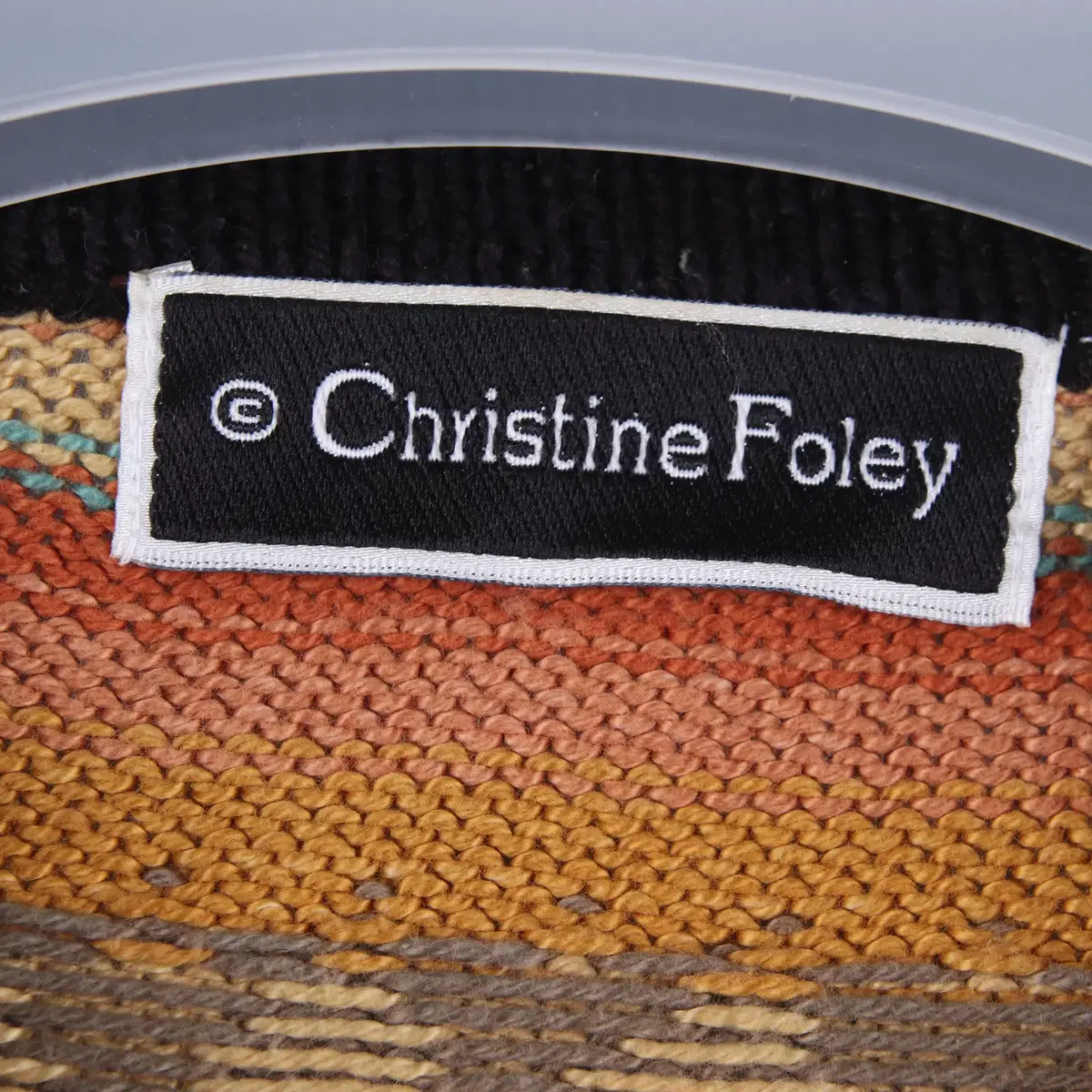 (여성) CHRISTINE FOLEY 패턴 가디건 p