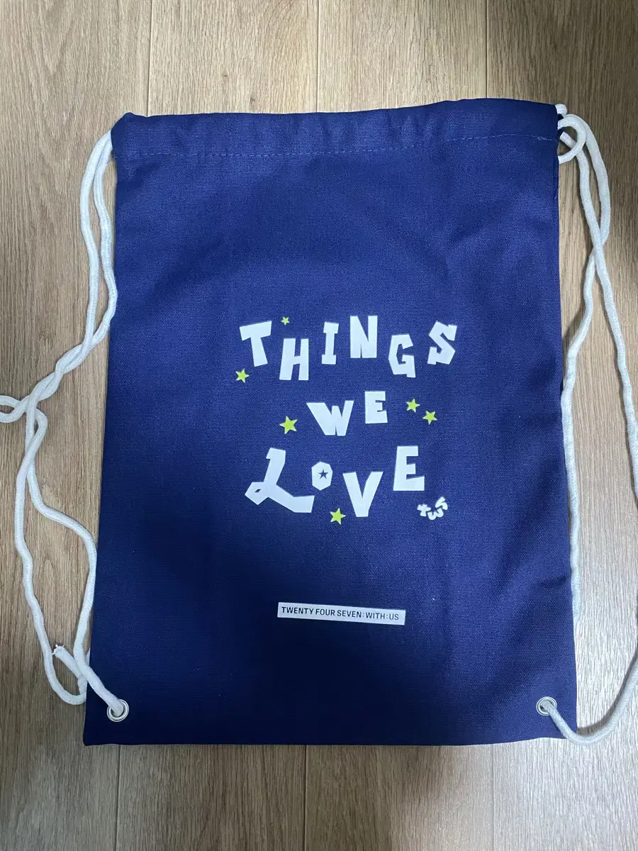 TWS season's greetings Stringback Gymsack WTS