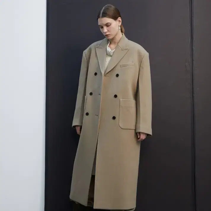 ETHOS DOUBLE PEA LONG COAT