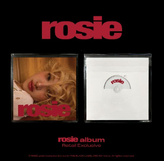 ROSE (로제) first studio album rosie 앨범