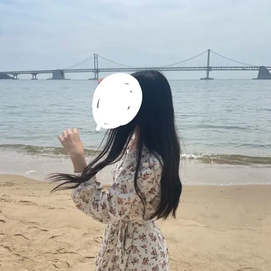 에이블리 랩 원피스 꽃무늬