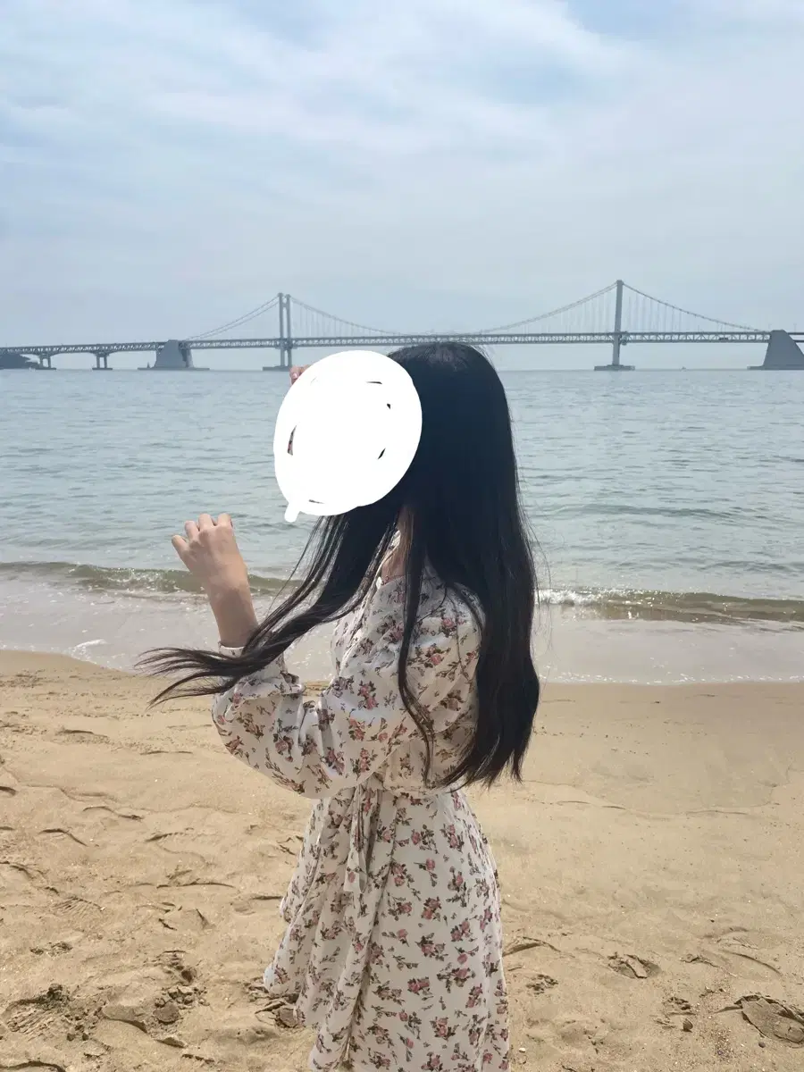 에이블리 랩 원피스 꽃무늬